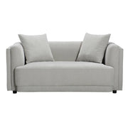 Causeuse Wilson taupe – Style moderne et compact