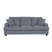 Canapé Fallon – Gris, design moderne et compact