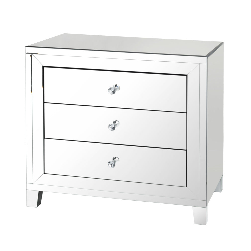Table d'appoint miroir
