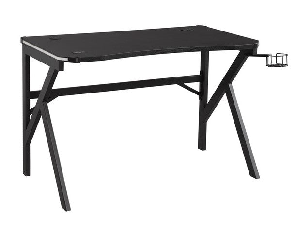 BUREAU GAMING - NOIR ( Meuble Mtl )