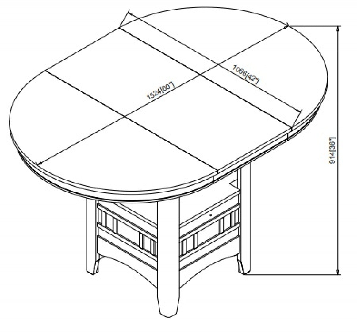 TABLE DE COMPTOIR ( Meuble Mtl )