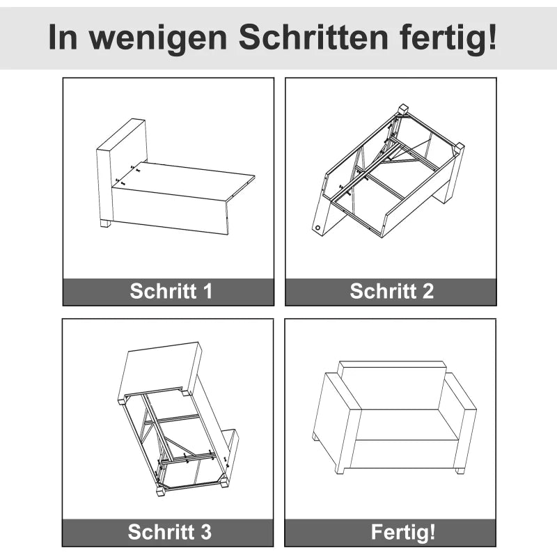 Causeuse de patio 2 places de luxe en osier, meuble d'extérieur en rotin, toutes saisons avec coussin pour balcon, terrasse, jardin et bord de piscine, gris