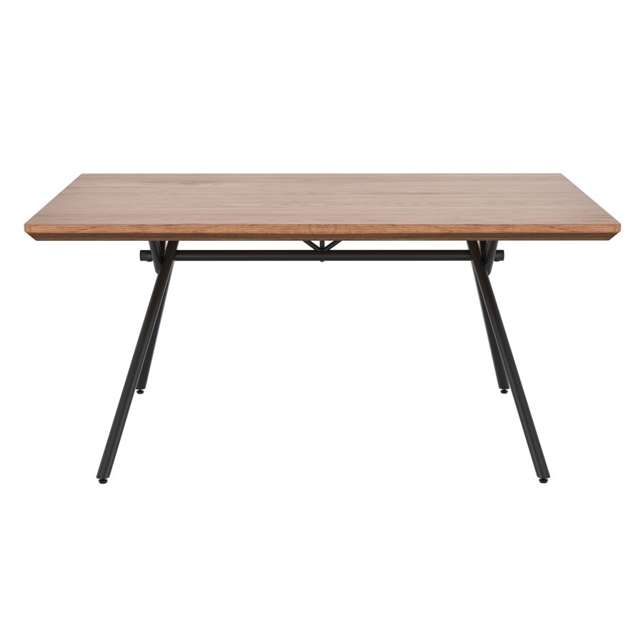 Table de salle à manger rectangulaire Bronx en naturel
