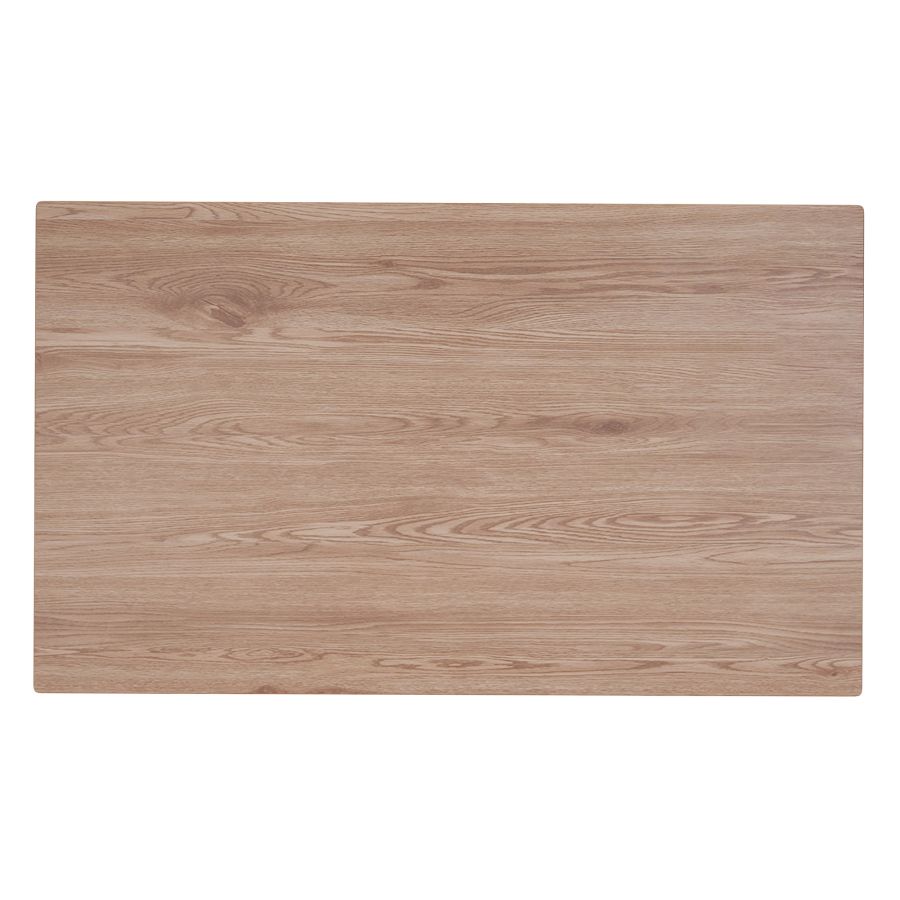 Table de salle à manger rectangulaire Bronx en naturel