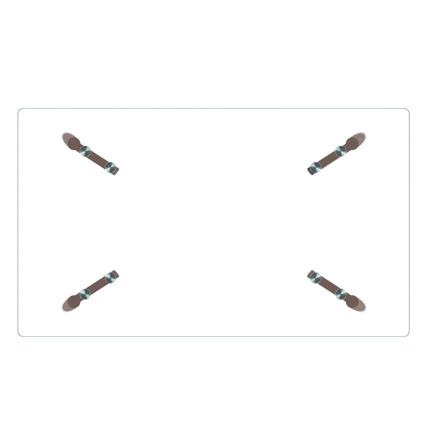 Table de salle à manger rectangulaire Abbot en noyer ( Meuble Mtl )