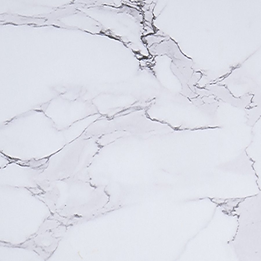 Table de salle à manger ronde Zilo de 48 po en faux marbre blanc et ou vieilli ( Meuble Mtl )