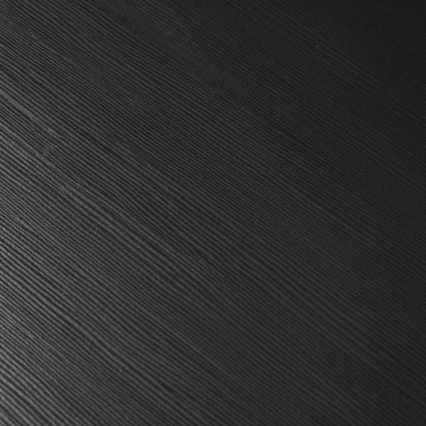 Table de salle à manger rectangulaire Vesta en naturel et noir