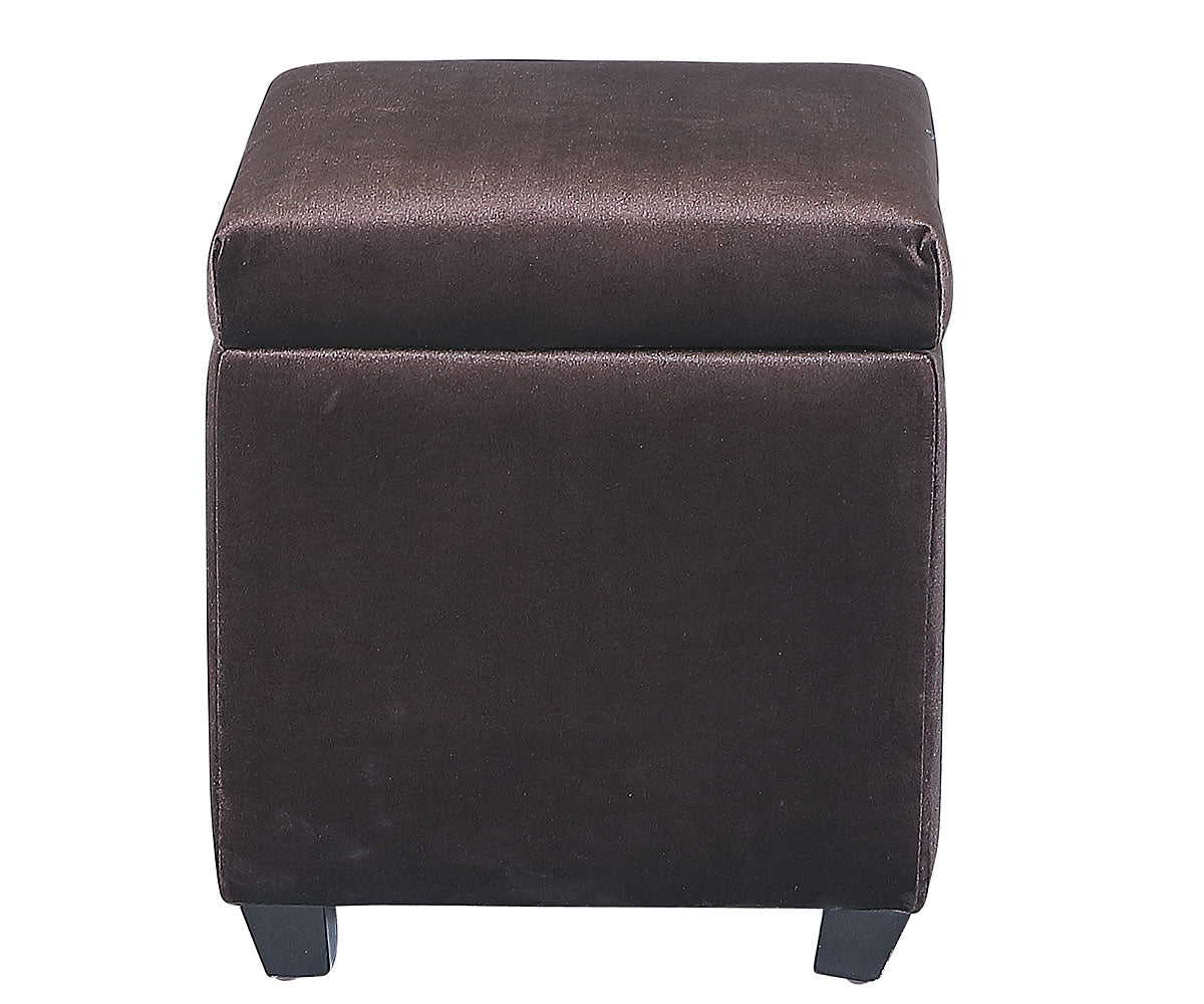 Pouf de rangement ottoman en tissu Teahouse ( Meuble Mtl )