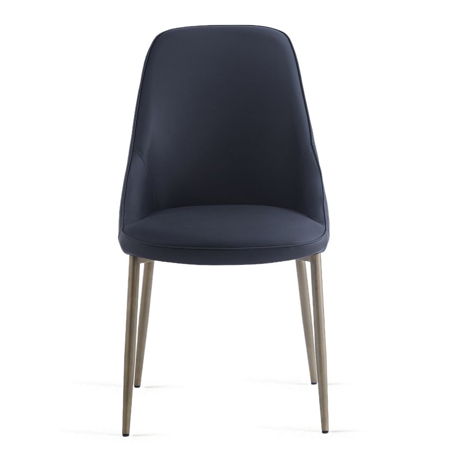 Chaise d'appoint Cléo, ensemble de 2, en noir et ou vieilli ( Meuble Mtl )