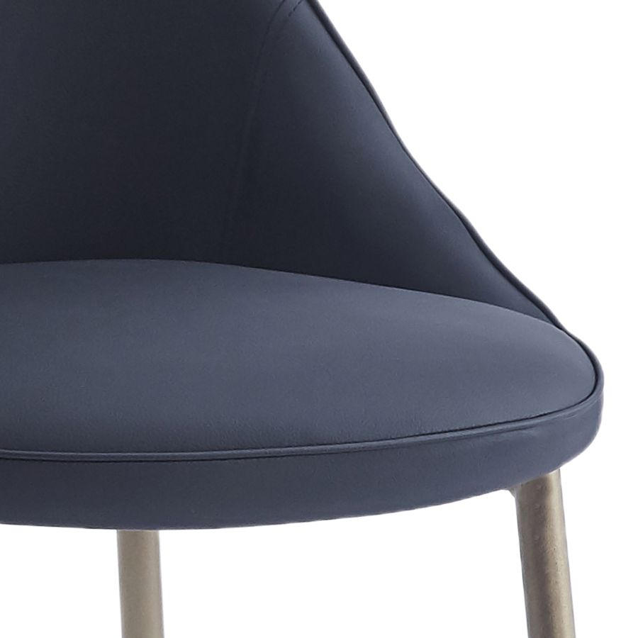 Chaise d'appoint Cléo, ensemble de 2, en noir et ou vieilli ( Meuble Mtl )