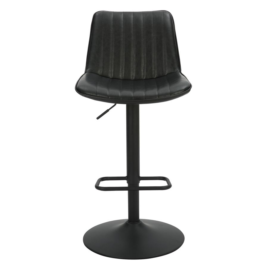 Tabouret réglable Air-Lift Kosi, ensemble de 2, en noir