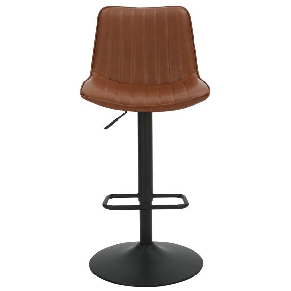 Tabouret réglable Air-Lift Kosi, ensemble de 2, en selle et noir