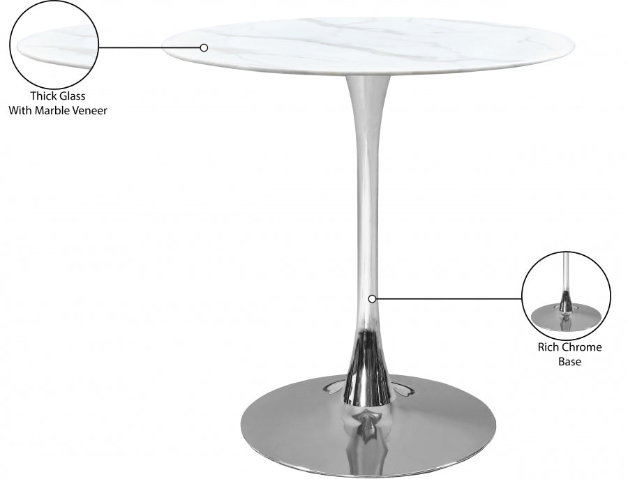 Table à hauteur de comptoir 36" Tulipe