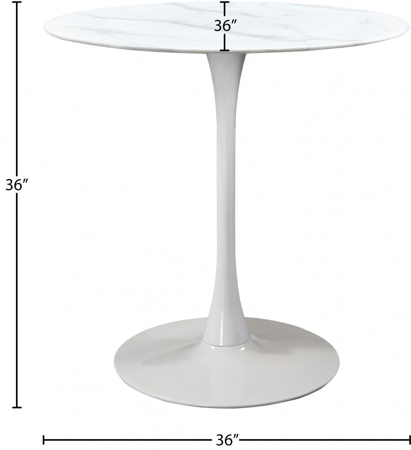 Table à hauteur de comptoir 36" Tulipe