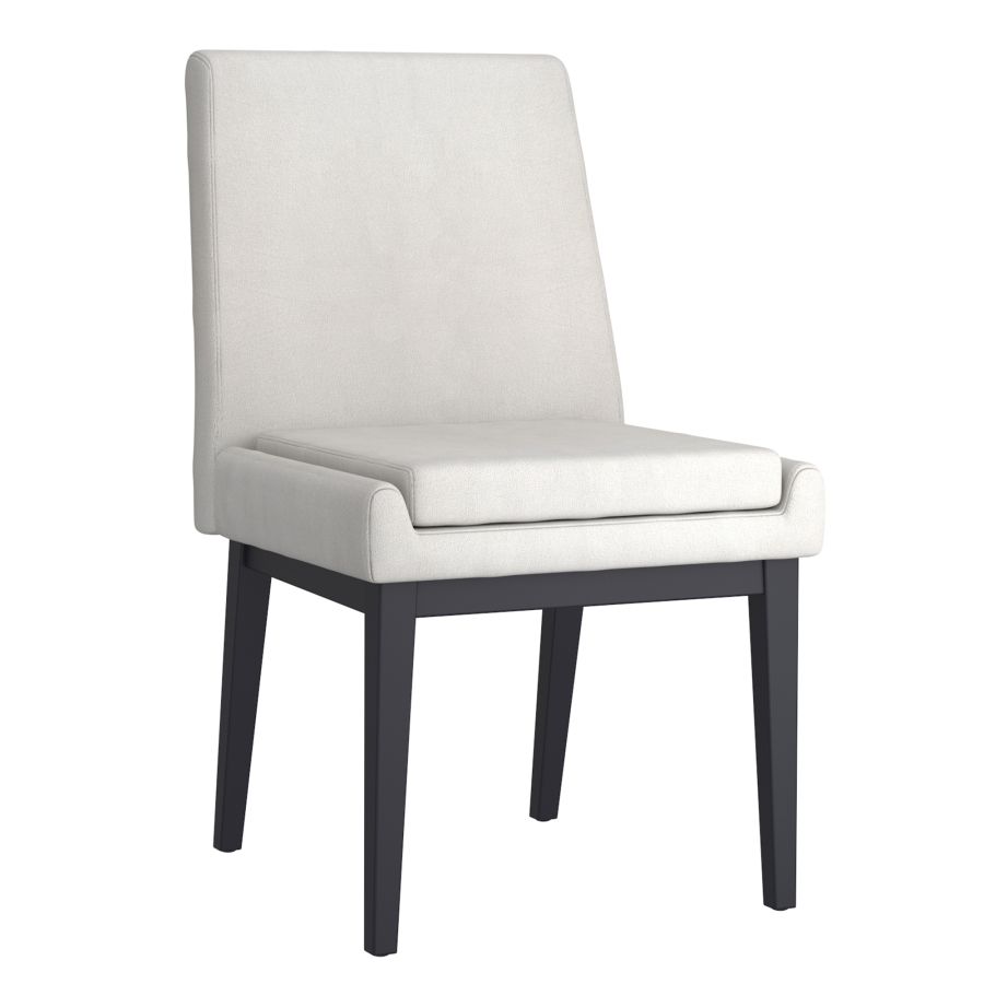 Zax/Cortez Ensemble de salle à manger 7 pièces en naturel avec chaise beige et noire