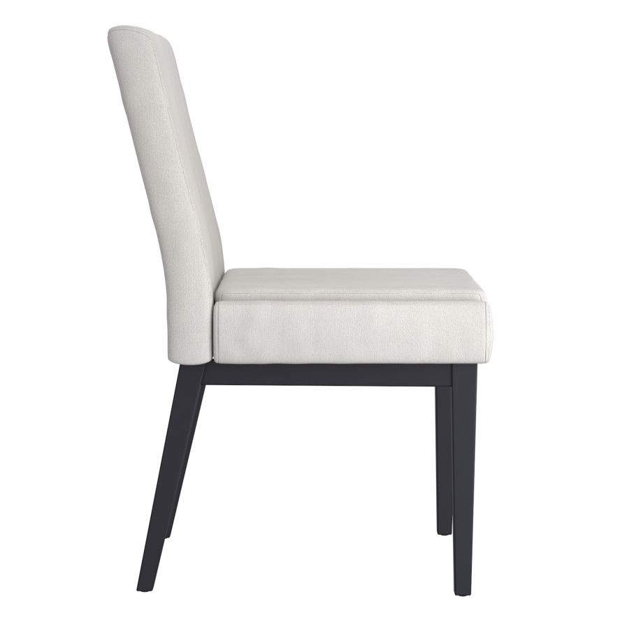 Zax/Cortez Ensemble de salle à manger 7 pièces en naturel avec chaise beige et noire