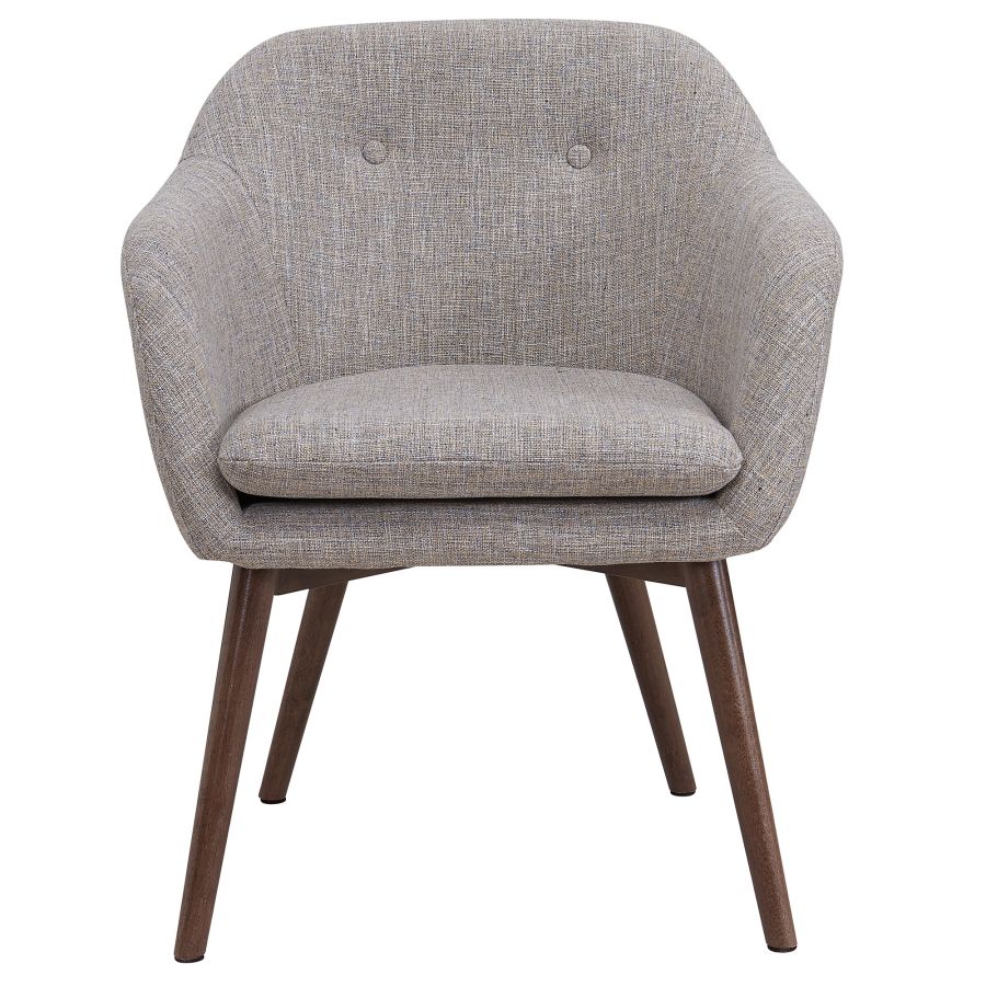 Ensemble de salle à manger Virag/Minto 7 pièces naturel avec chaise beige ( Meuble Mtl )