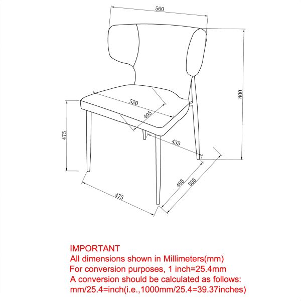 Leon/Olis Ensemble de salle à manger 5 pièces avec table noire et chaise beige