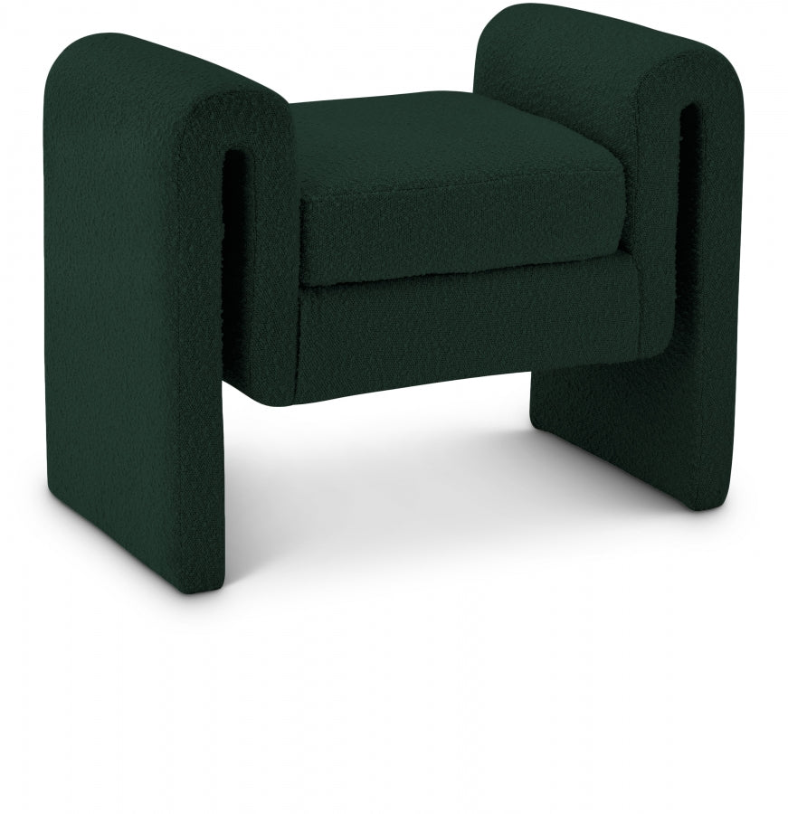 Banc 31,5" en tissu boucle Stylus