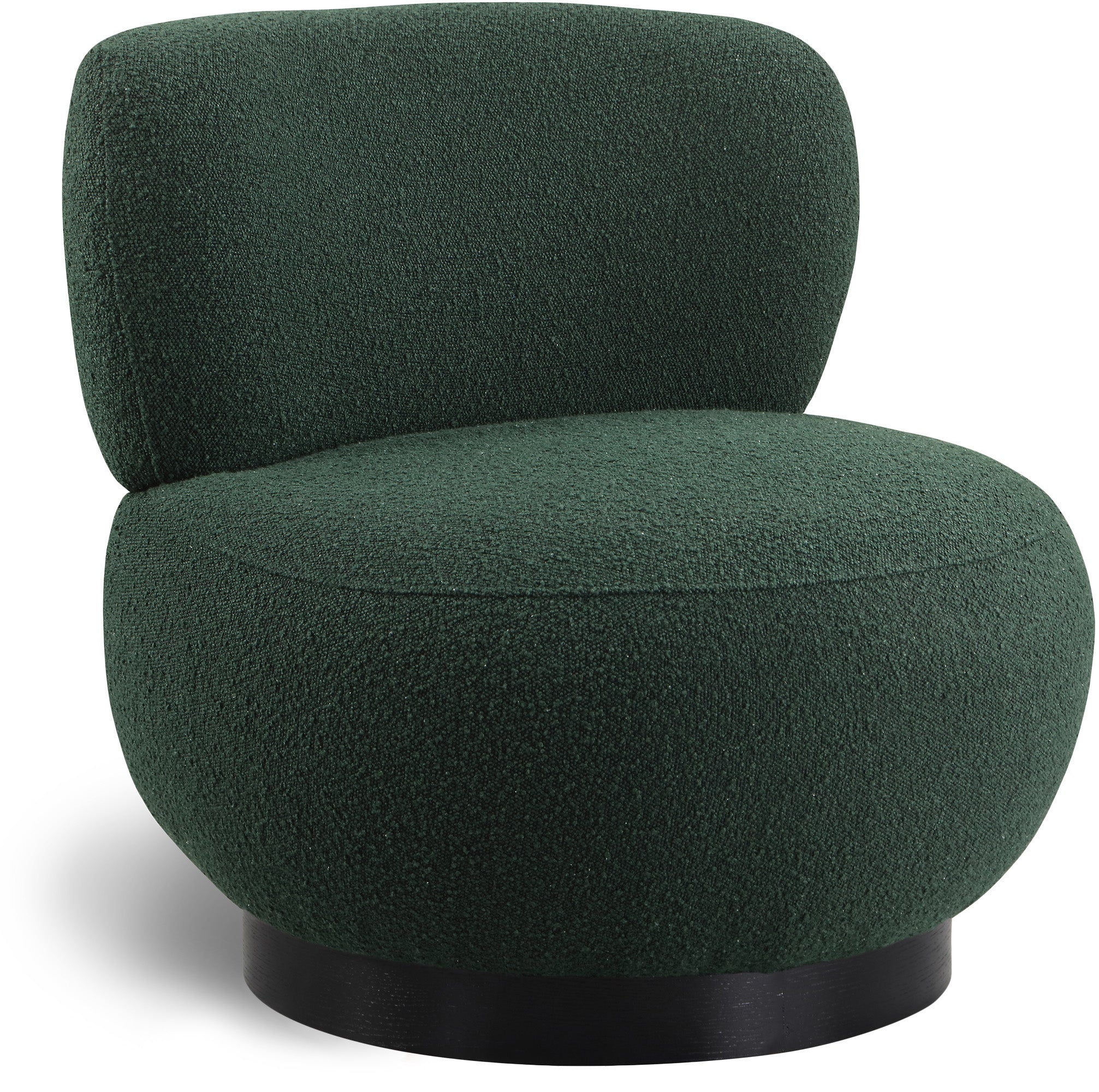 Fauteuil d'appoint en tissu boucle Calais
