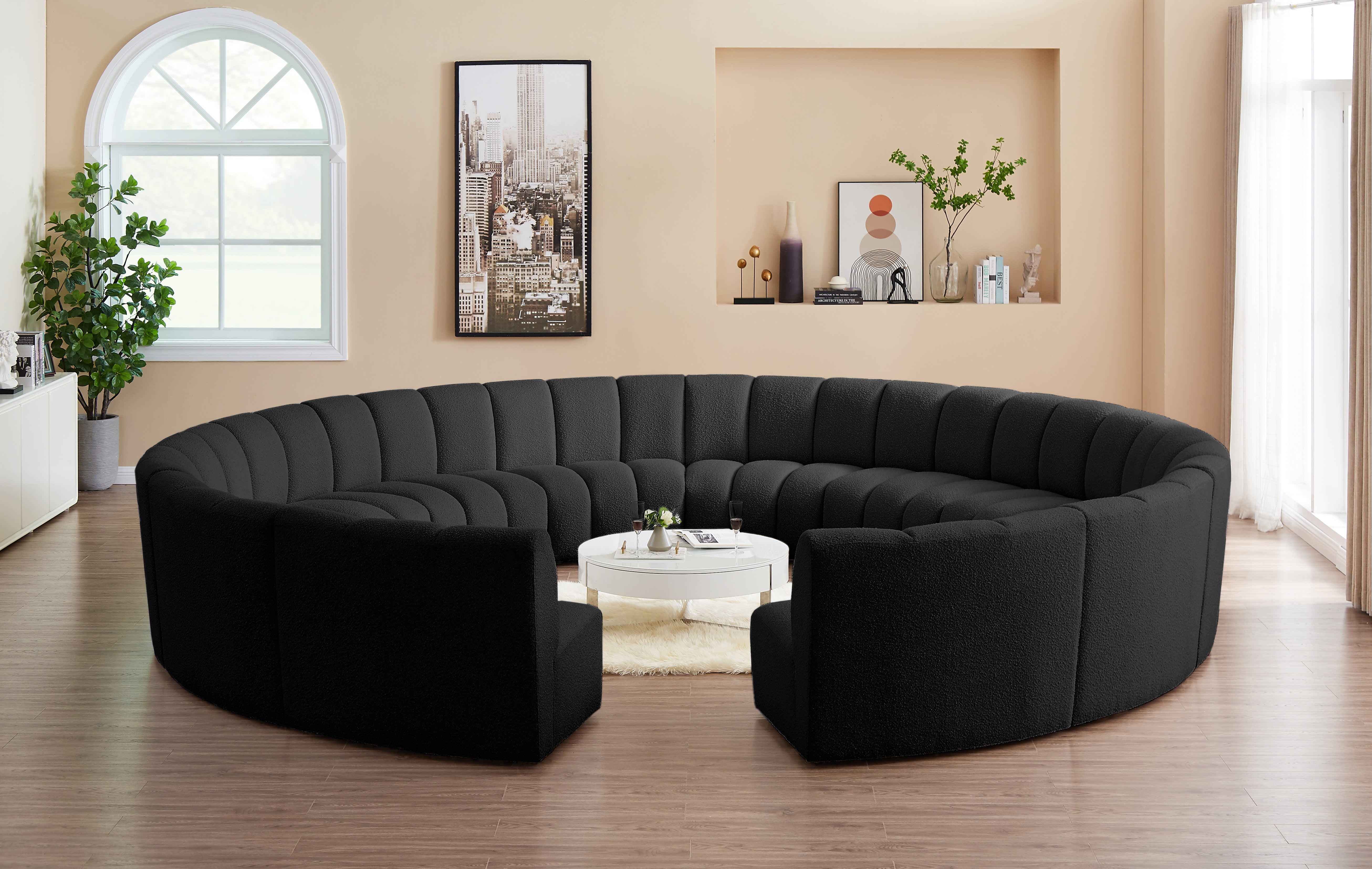 Tissu Boucle Infini 12pc. En coupe
