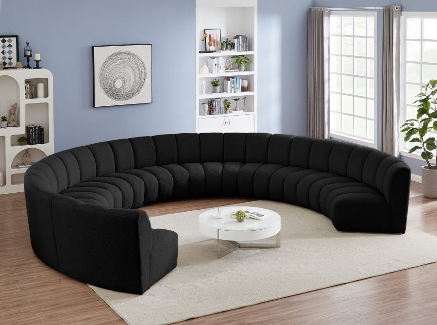 Tissu Boucle Infini 9pc. En coupe