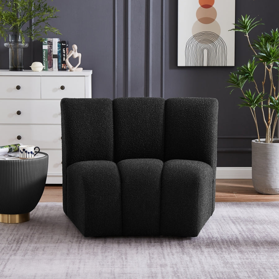 Chaise modulaire en tissu Infinity Boucle