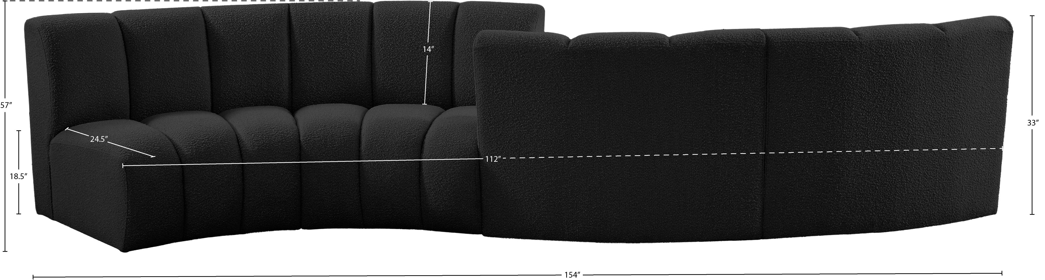 Tissu Boucle Infini 4pc. En coupe