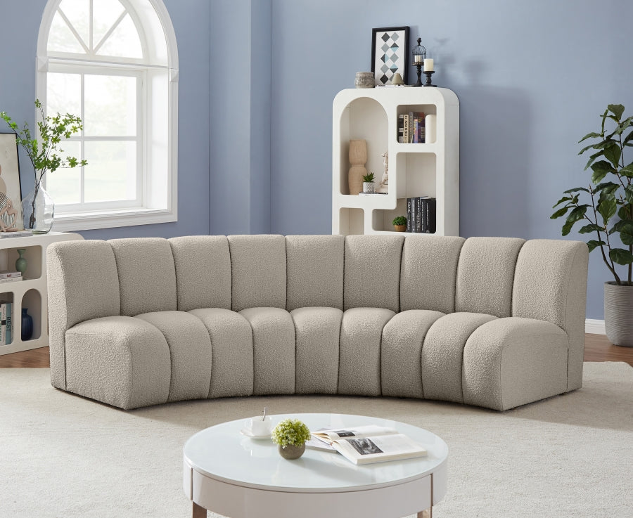 Canapé en tissu Infinity Boucle