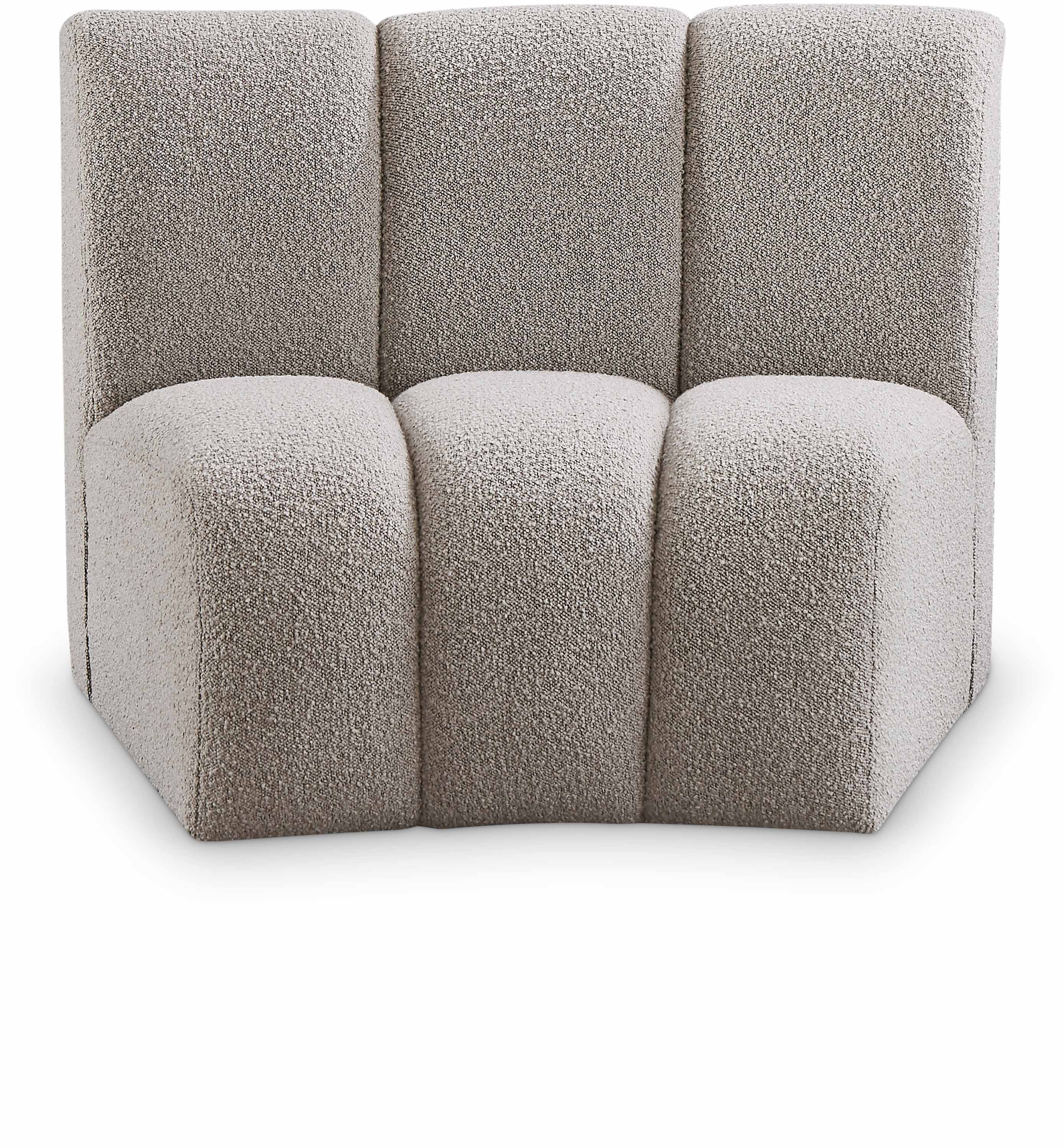 Chaise modulaire en tissu Infinity Boucle