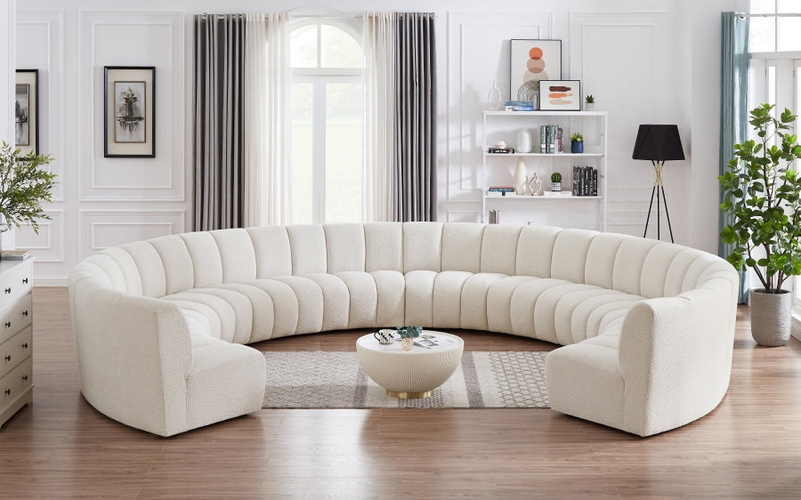 Tissu Boucle Infini 10pc. En coupe