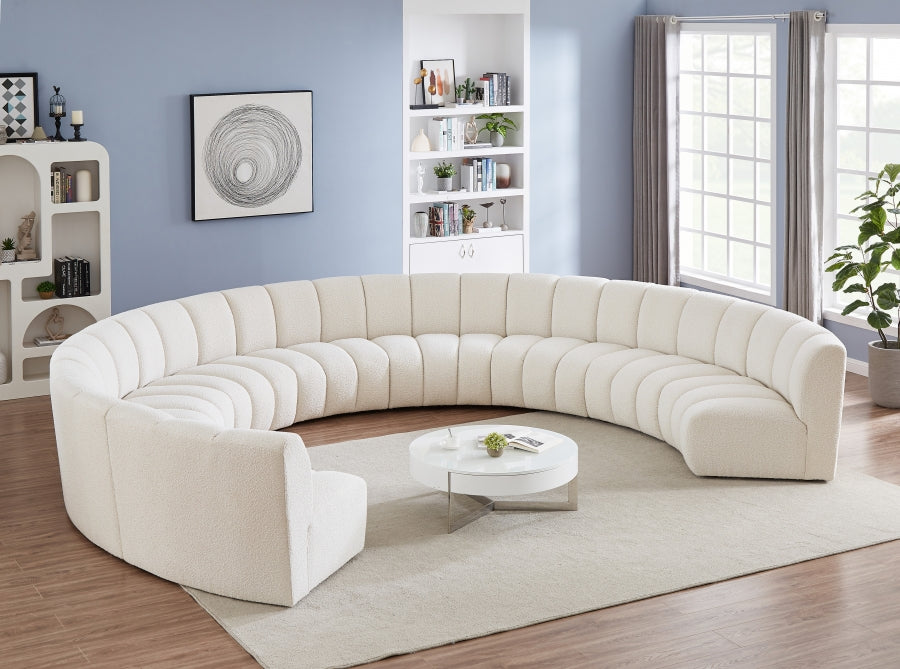 Tissu Boucle Infini 9pc. En coupe