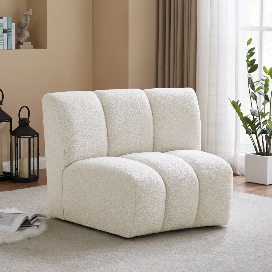 Chaise modulaire en tissu Infinity Boucle