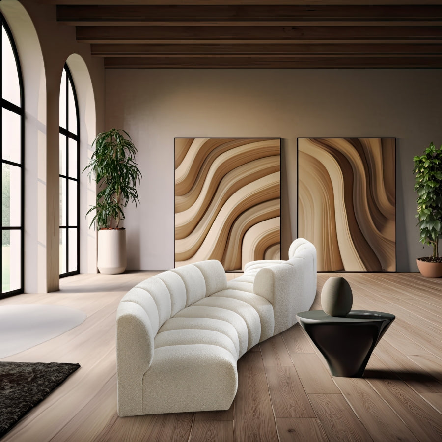 Tissu Boucle Infini 4pc. En coupe