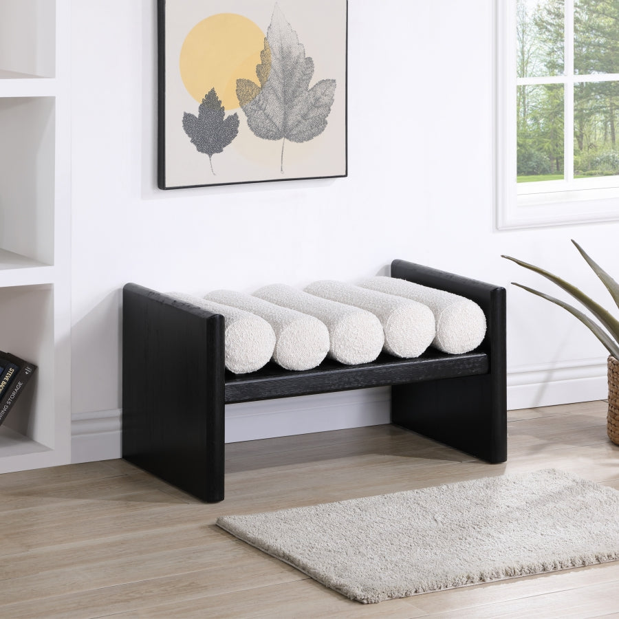 Banc en tissu boucle Waverly