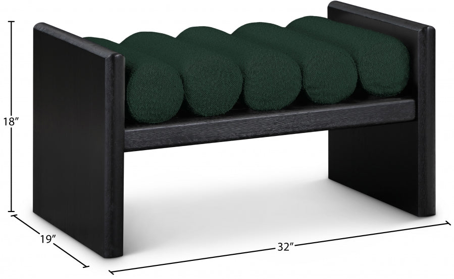 Banc en tissu boucle Waverly
