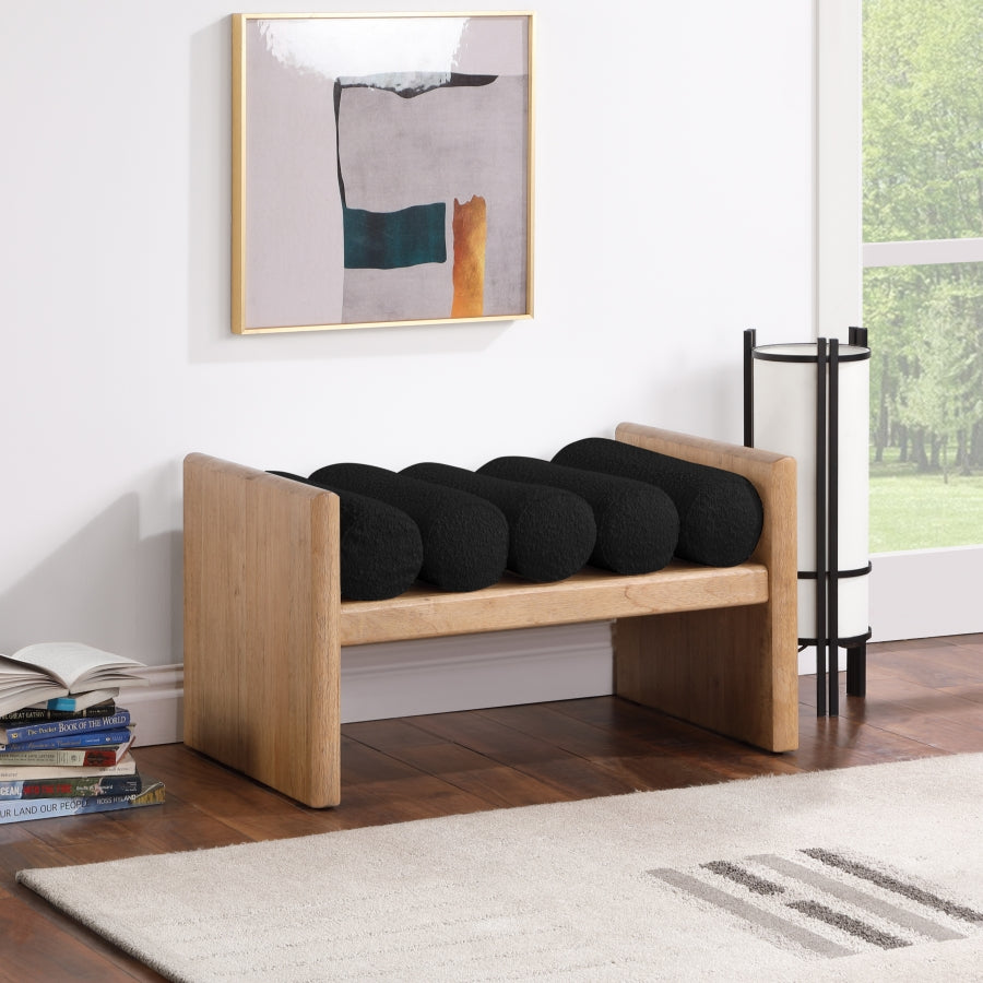 Banc en tissu boucle Waverly