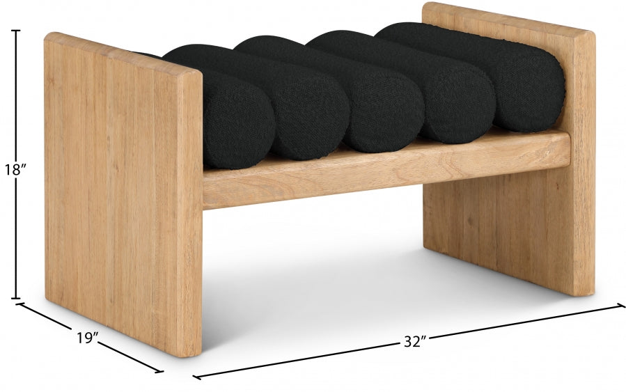 Banc en tissu boucle Waverly