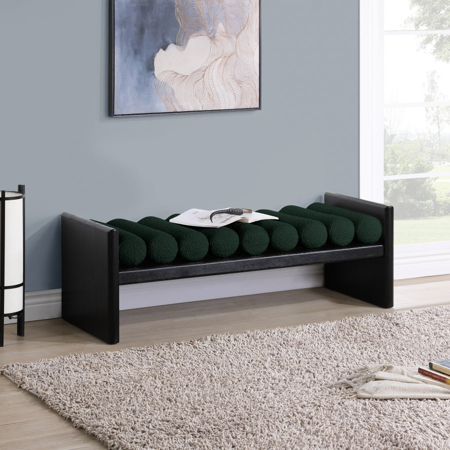 Banc en tissu boucle Waverly