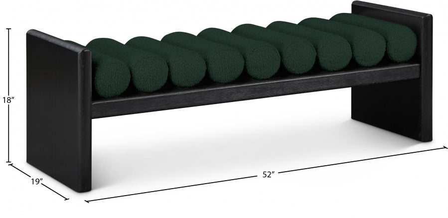 Banc en tissu boucle Waverly
