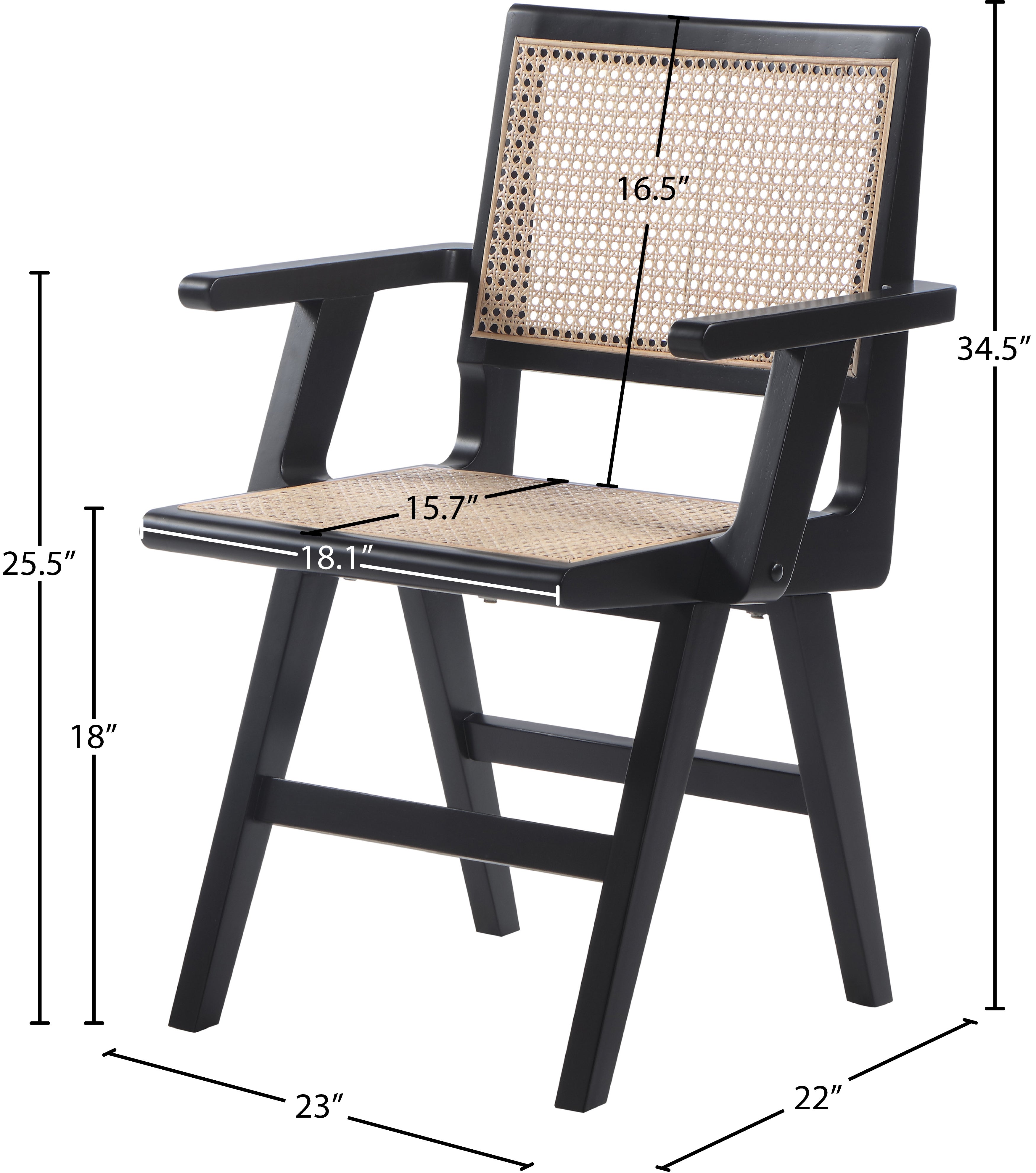 Chaise de salle à manger Preston