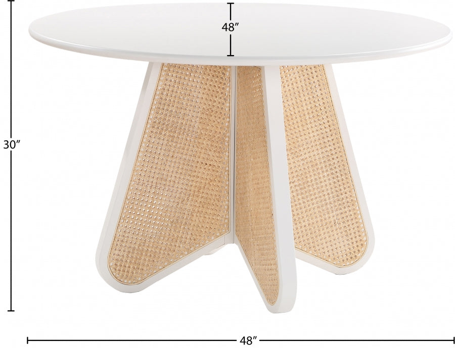 Table à manger papillon