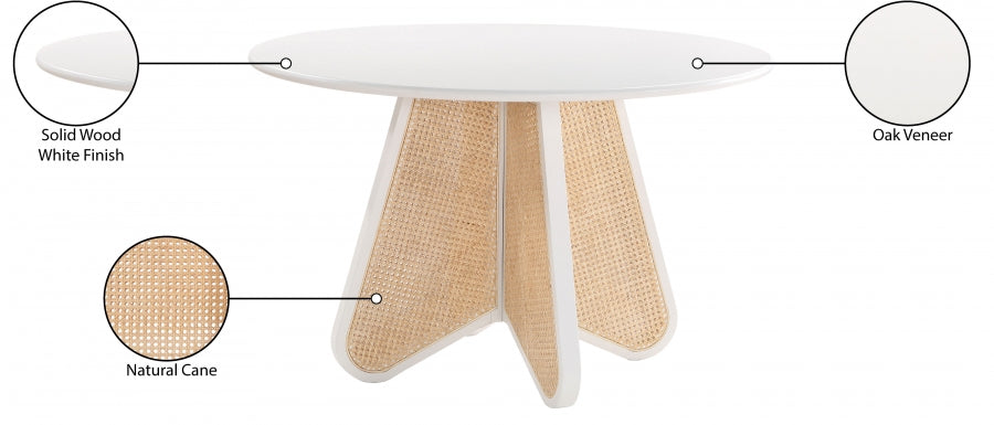 Table à manger papillon