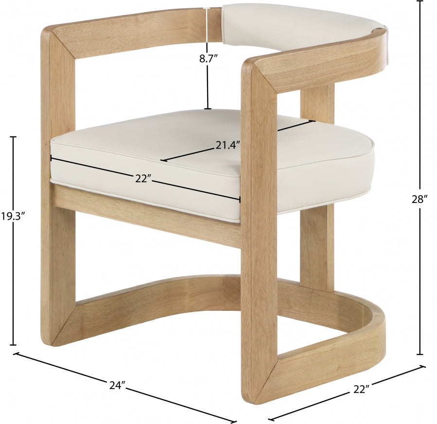 Manchester Vegan Leather Dining Chair