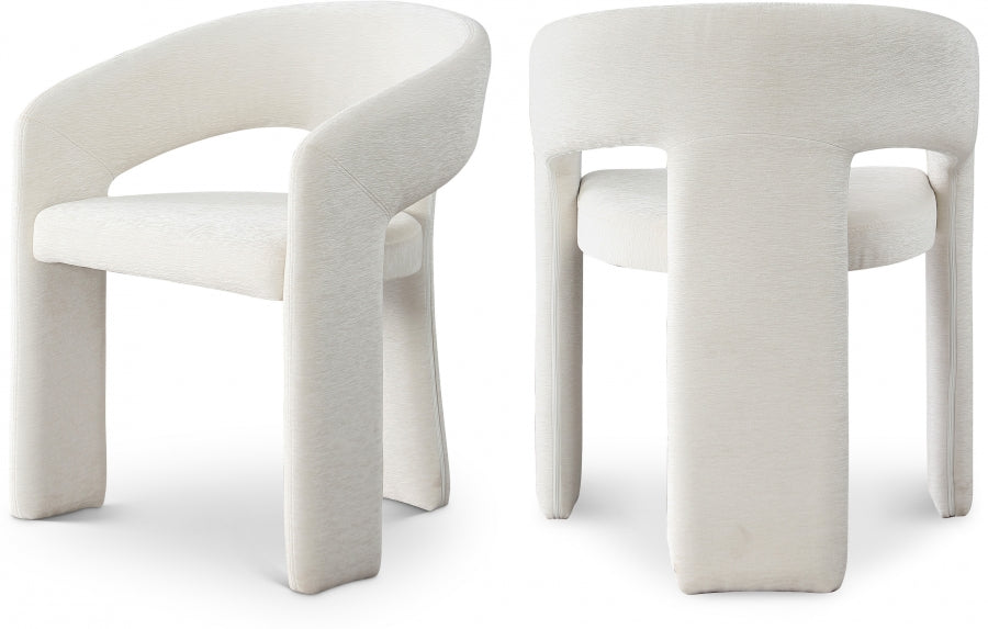 Chaise de salle à manger en tissu Rendition