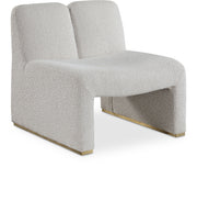 Fauteuil d'appoint en tissu boucle Alta