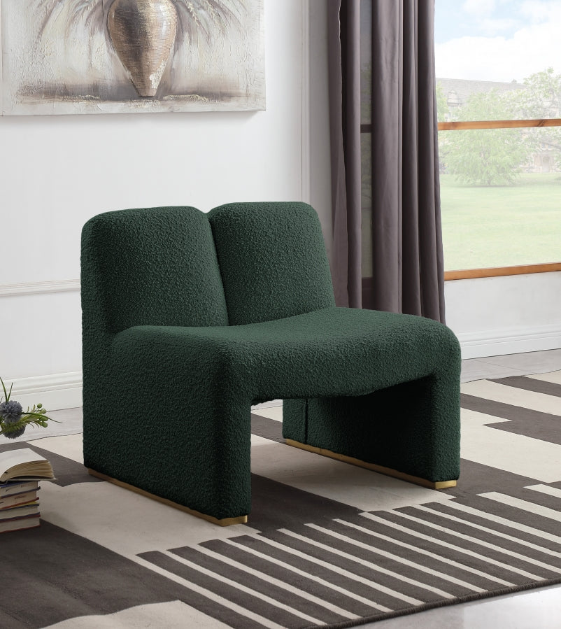 Fauteuil d'appoint en tissu boucle Alta