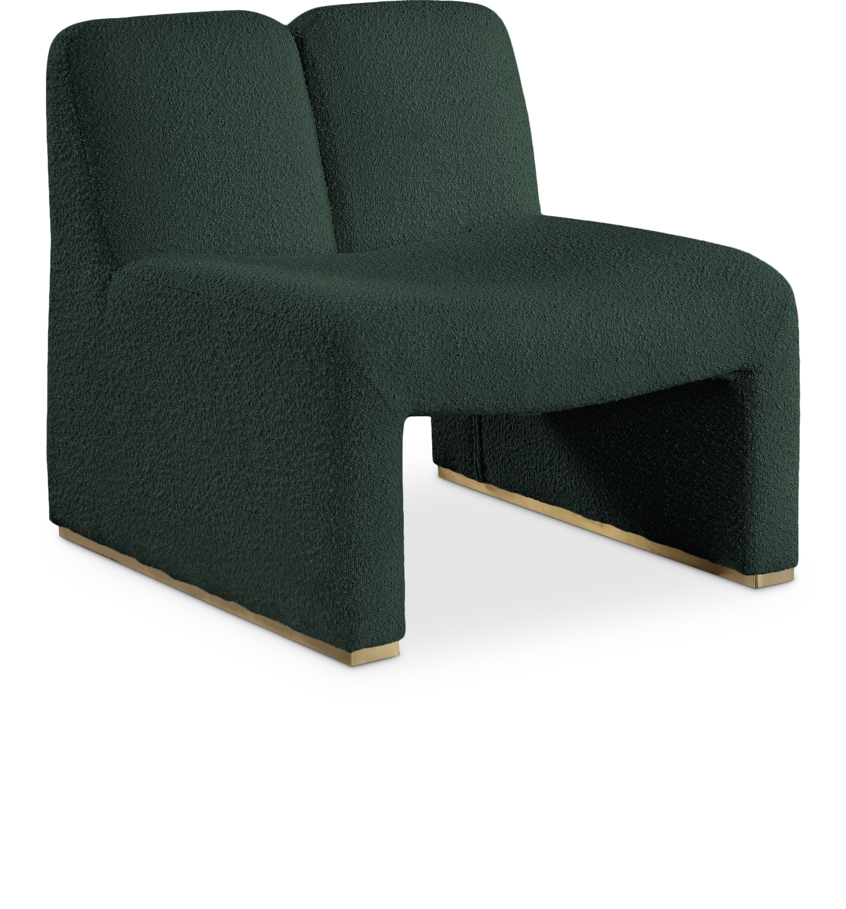 Fauteuil d'appoint en tissu boucle Alta