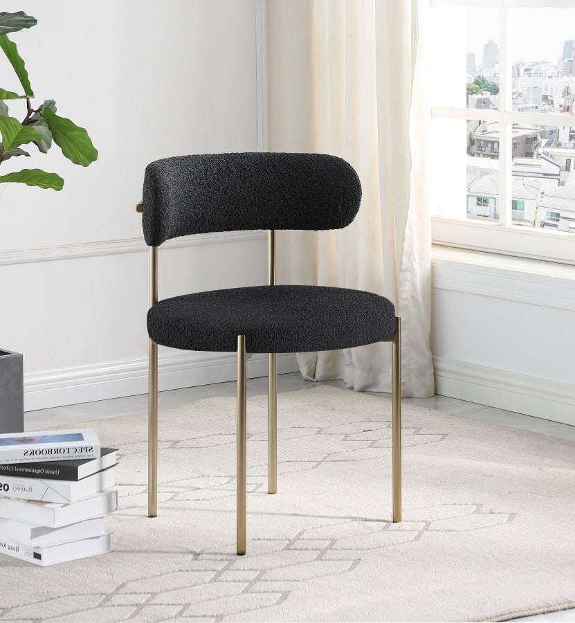 Chaise de salle à manger en tissu Beacon Boucle