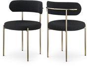 Chaise de salle à manger en tissu Beacon Boucle